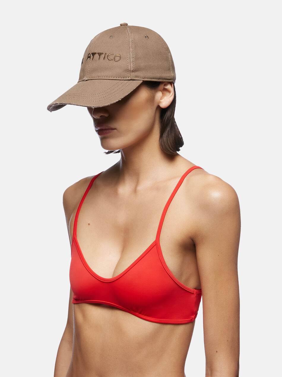 THE ATTICO Brown cap BROWN 250WAC00037CCC107MA064