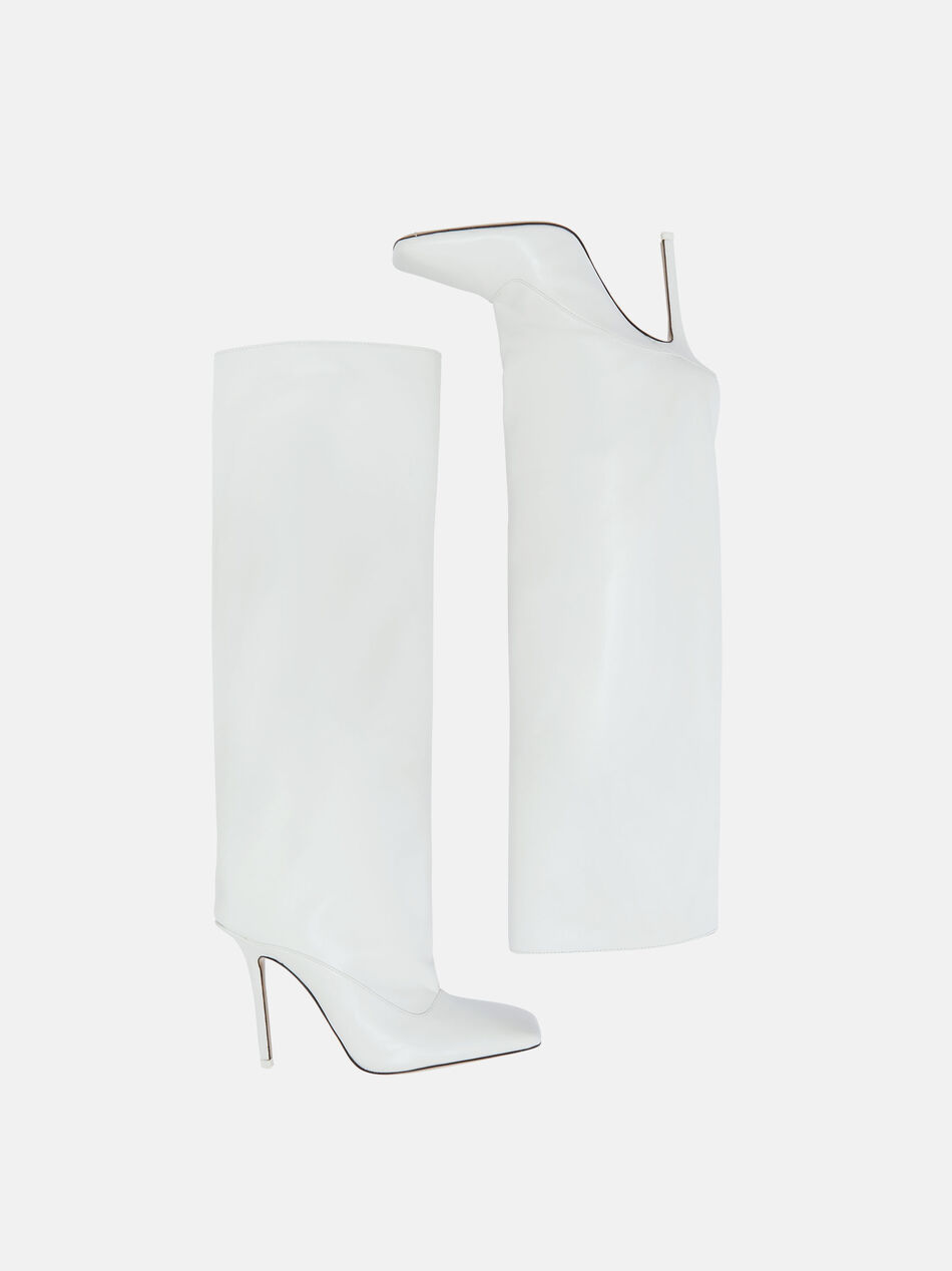 THE ATTICO ''Sienna'' white boot WHITE 237WS507L019001