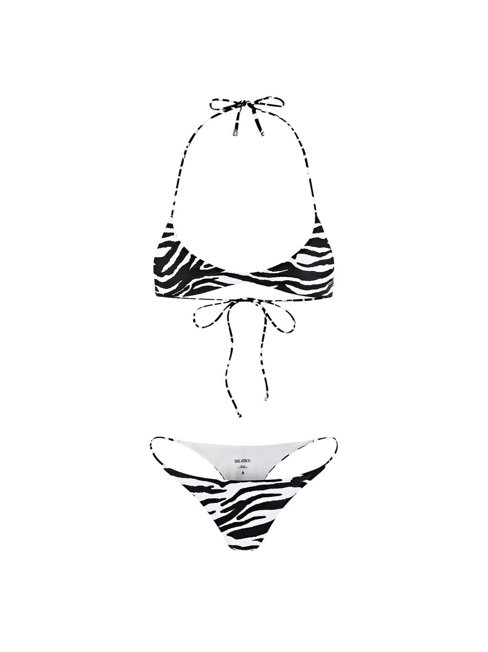 THE ATTICO White and black bikini WHITE/BLACK 250WBC00001PAA014PR020