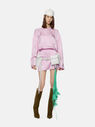 THE ATTICO Sugar pink mini dress  231WCA176V053432