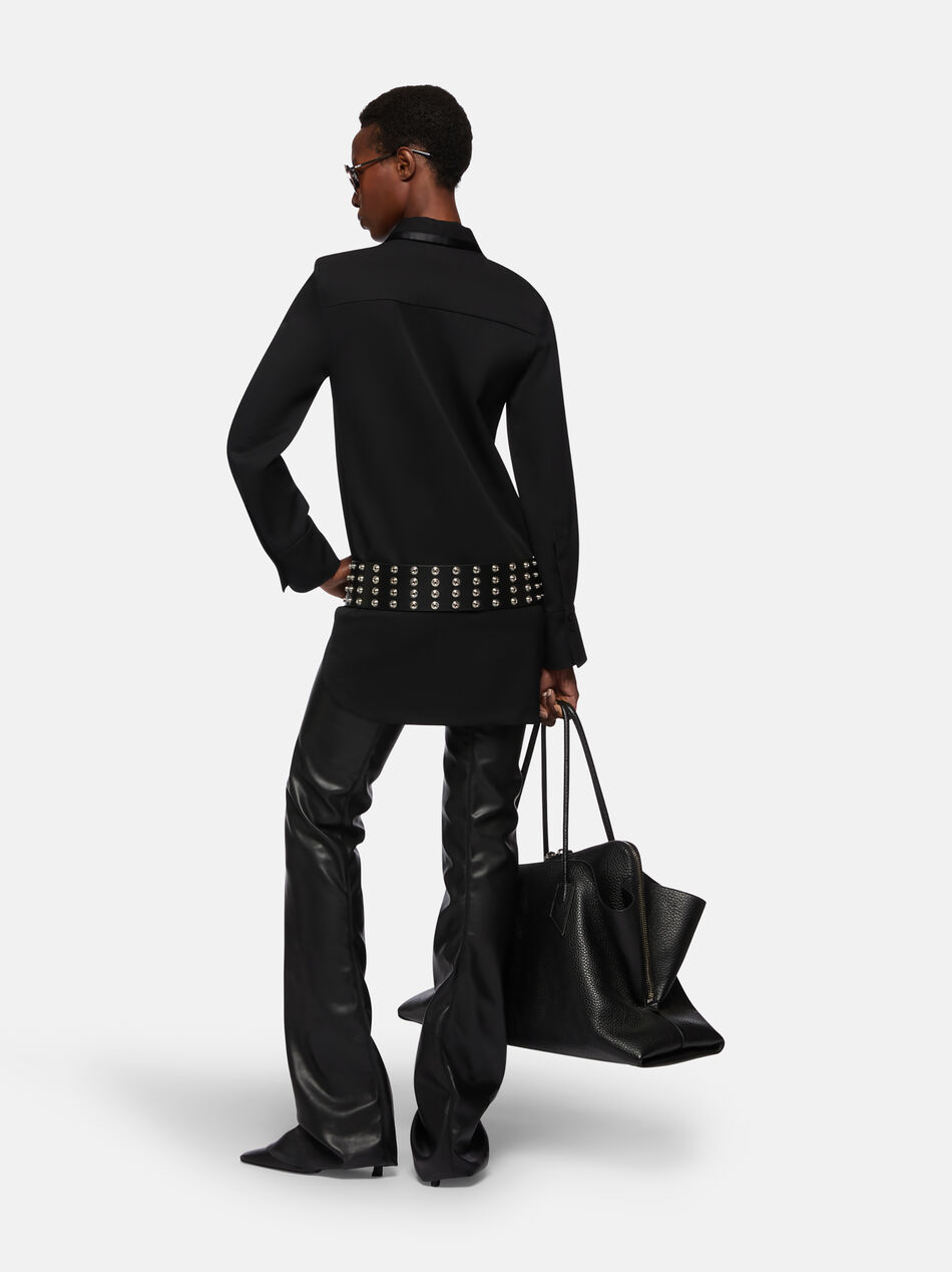 THE ATTICO Black mini dress Black 251WCA00434WWW065AA100