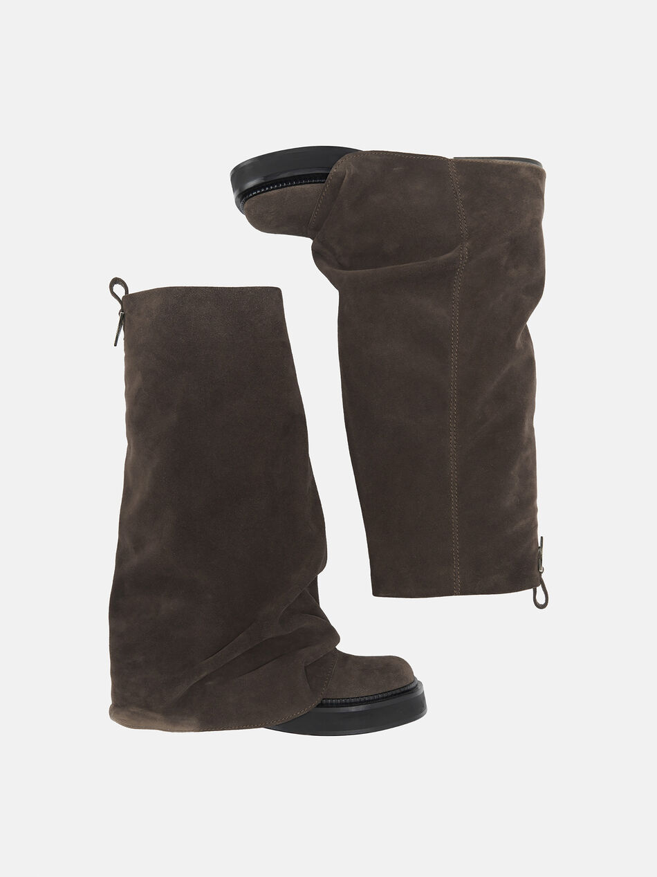 THE ATTICO ''Robin'' dark grey combat boot Dark grey 246WS798L007624