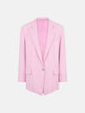 THE ATTICO ''Glen'' sugar pink blazer SUGAR PINK 231WCG46V058T432