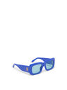 THE ATTICO ''Marfa'' electric blue sunglasses  229WAS12MET2375