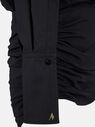 THE ATTICO ''Hatty'' black mini dress  231WCA158C052100