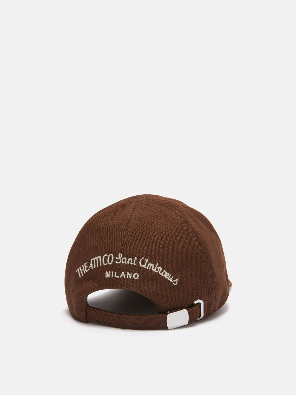 THE ATTICO The Attico Sant Ambroeus brown cap Brown SPFWAC18C075064