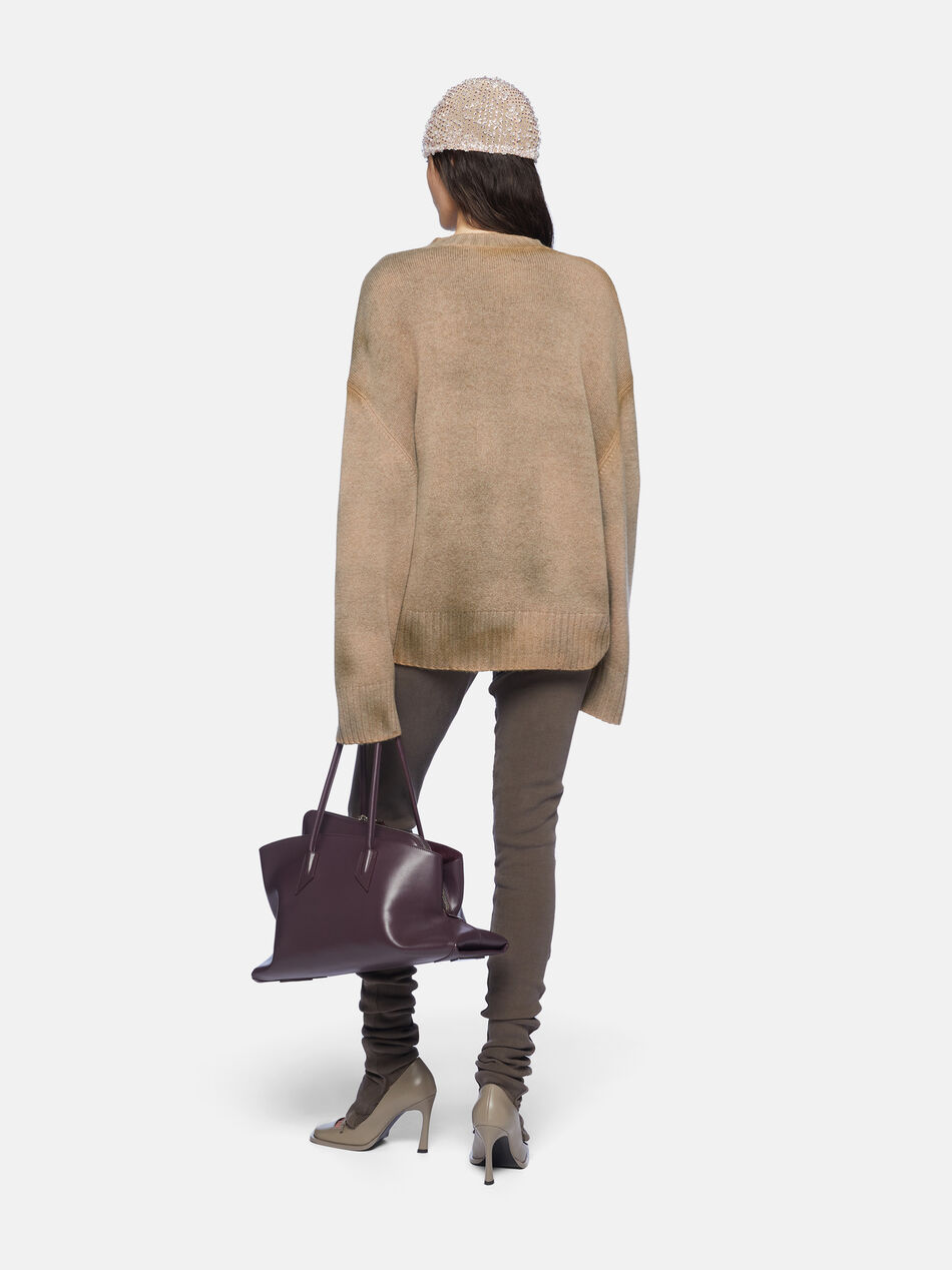 THE ATTICO Camel sweatshirt CAMEL 250WCK00107KWS002SS046