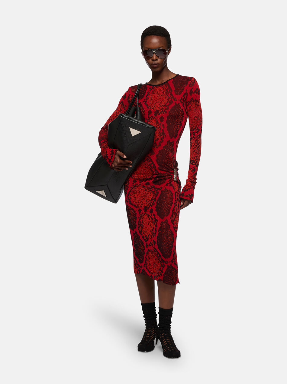 THE ATTICO Red midi dress RED 251WCW00253KCC004AA010