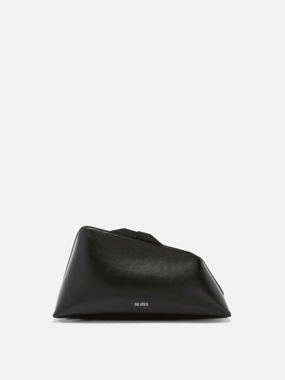 THE ATTICO ''8.30 PM'' black oversized clutch Black 231WAH00001LBT019AA100