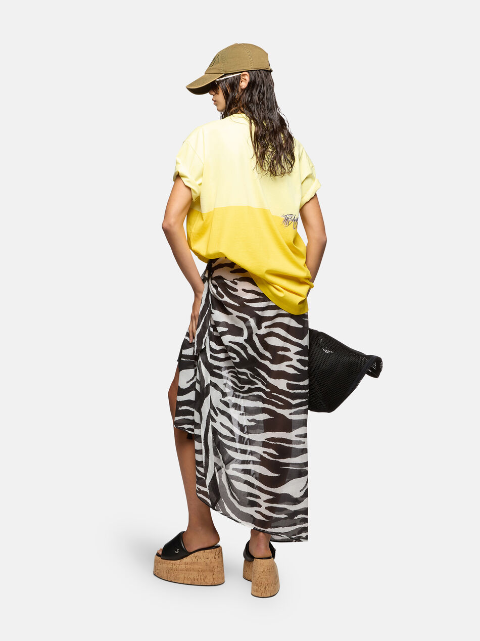 THE ATTICO Multicolor t-shirt MULTICOLOR 260WCT00353JJJ025GH021