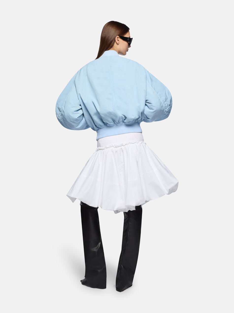 THE ATTICO ''Anja'' baby blue bomber BABY BLUE 260WCB00070PAA112OD135