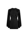 THE ATTICO ''Judy''  black mini dress  232WCA166E069100