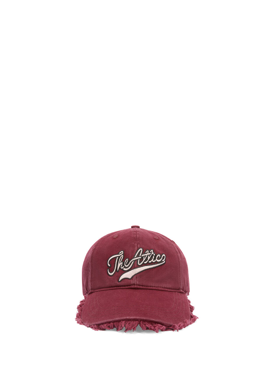 THE ATTICO Burgundy cap BURGUNDY 251WAC00039CCC107MA114