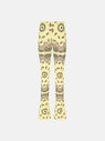 THE ATTICO Yellow, black and fuchsia bandana long pants  238WCP21E084P523