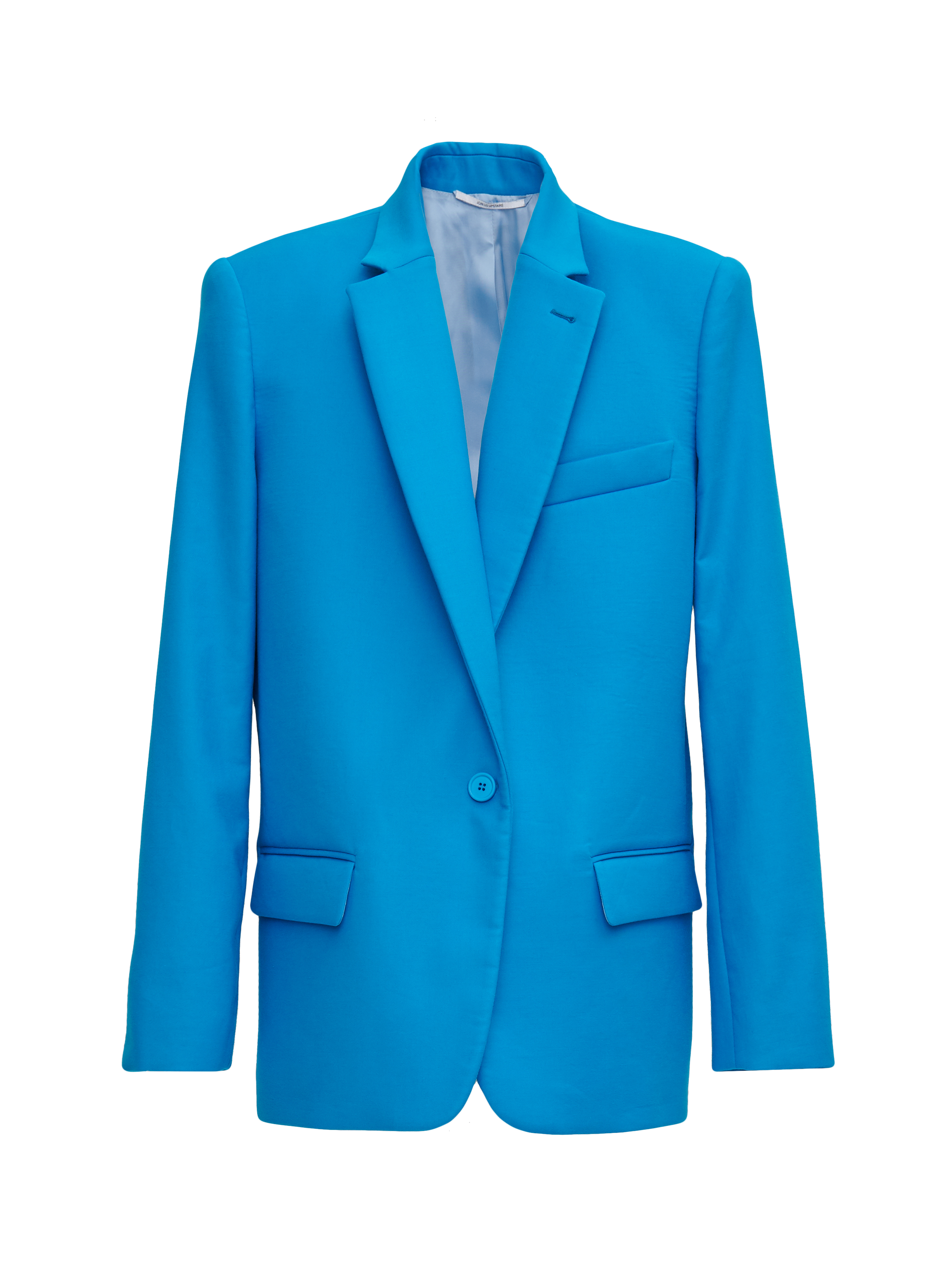 turquoise green jacket