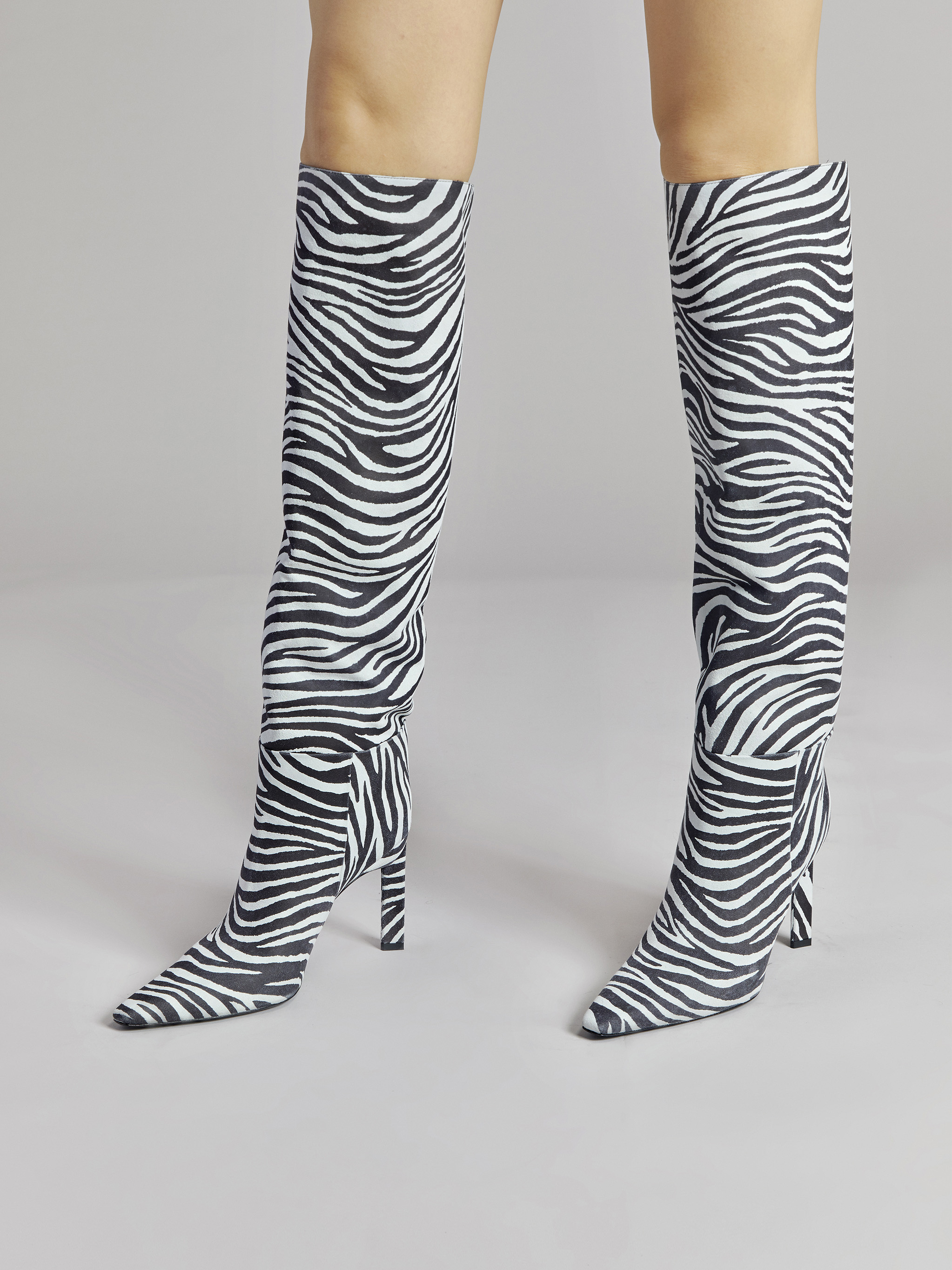 zebra boots